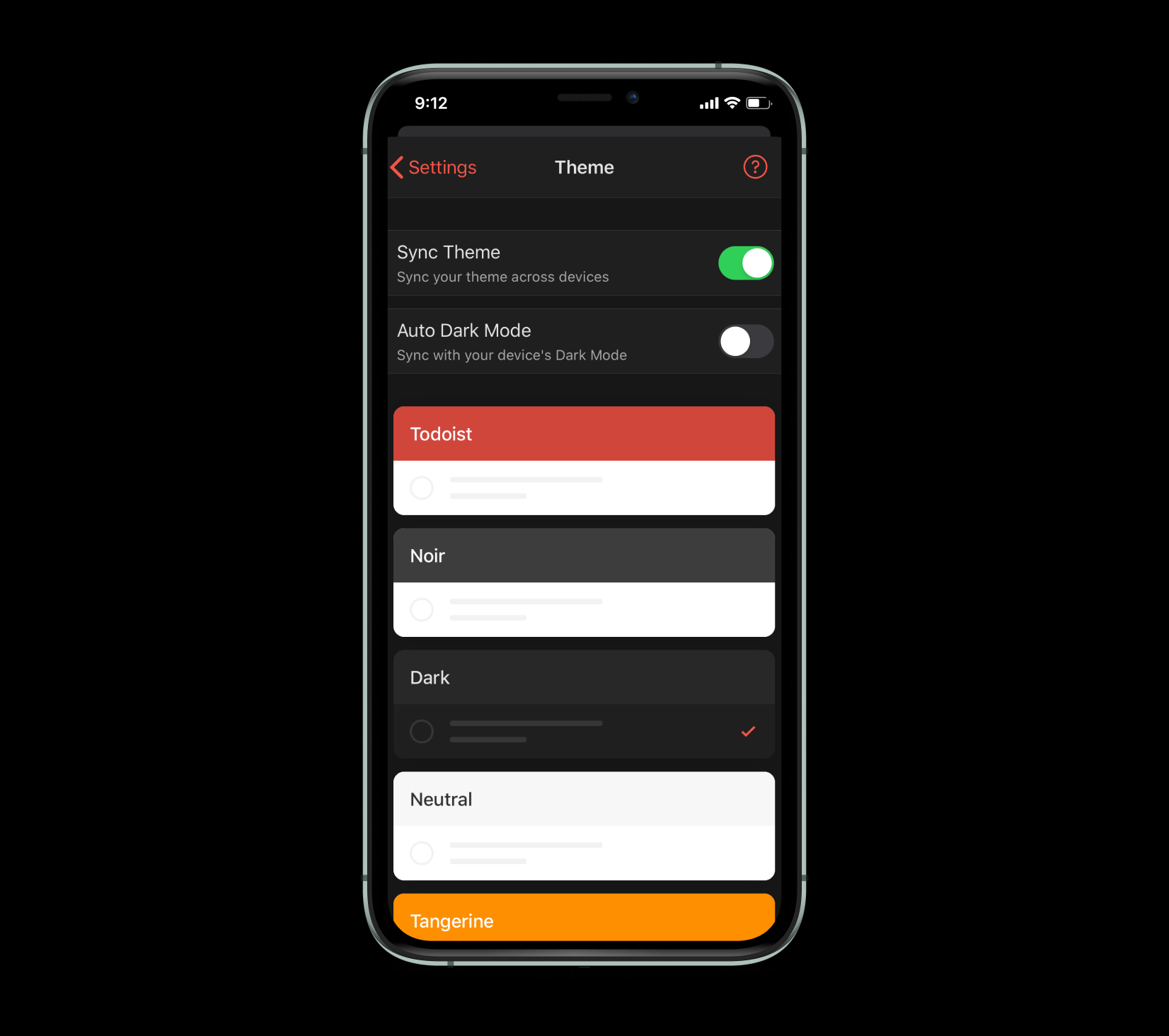 Todoist Customization